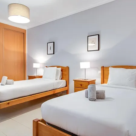 Lovely 2Bd Apart 500M Beach Ac Wi-Fi Pool Balcony Albufeira Exterior foto